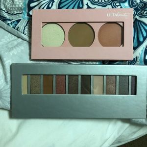 NEW Ulta Eyeshadow Pallet & Highlight pallet